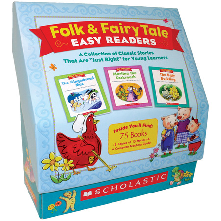 SCHOLASTIC Folk + Fairy Tale Easy Readers Classroom Set 9780439773911
